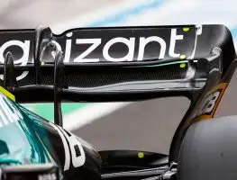 Aston Martin ‘armchair’ rear wing design will be banned from next season