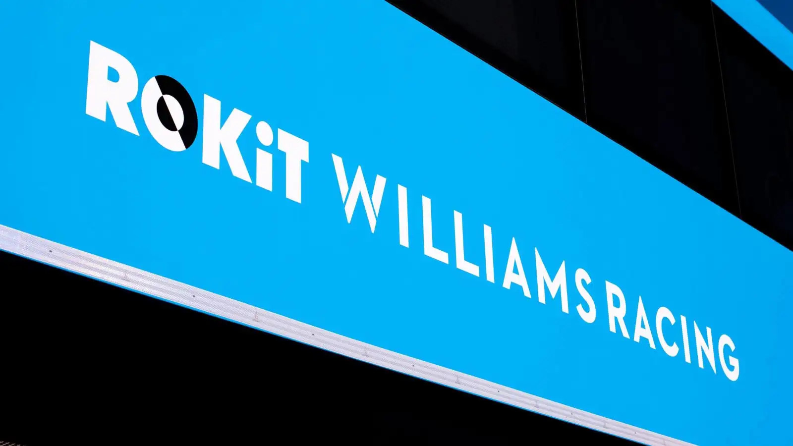 Williams ROKiT logo. Barcelona testing February 2020.
