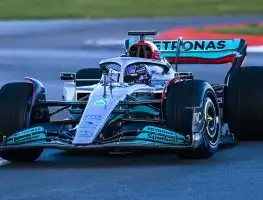 Mercedes reveal first signs of W13 problems came on pre-season filming day