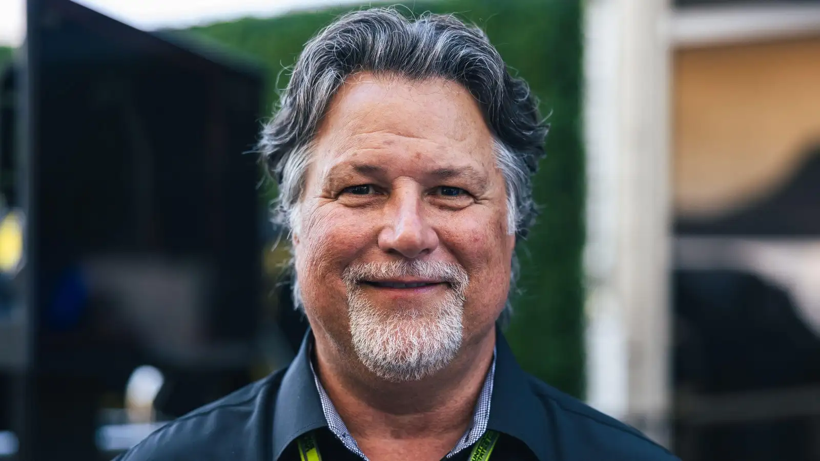 Michael Andretti smiling. Austin, October 2022