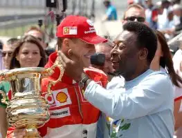 World of Formula 1 pays tribute to Pele after his death, aged 82