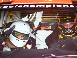 Mick Schumacher drives mum Corinna around ice course at Race of Champions