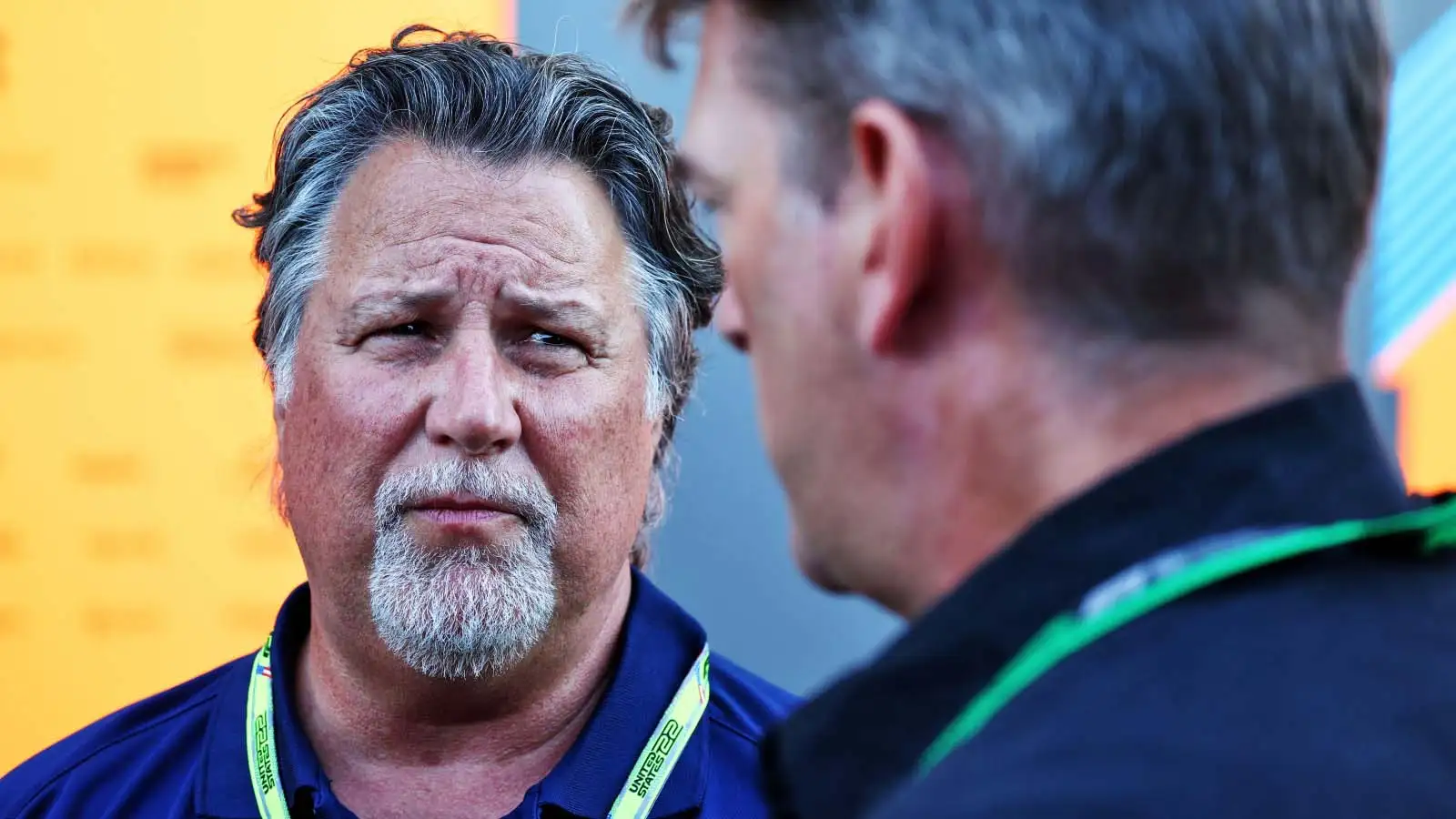 Michael Andretti in conversation. Austin October 2022.