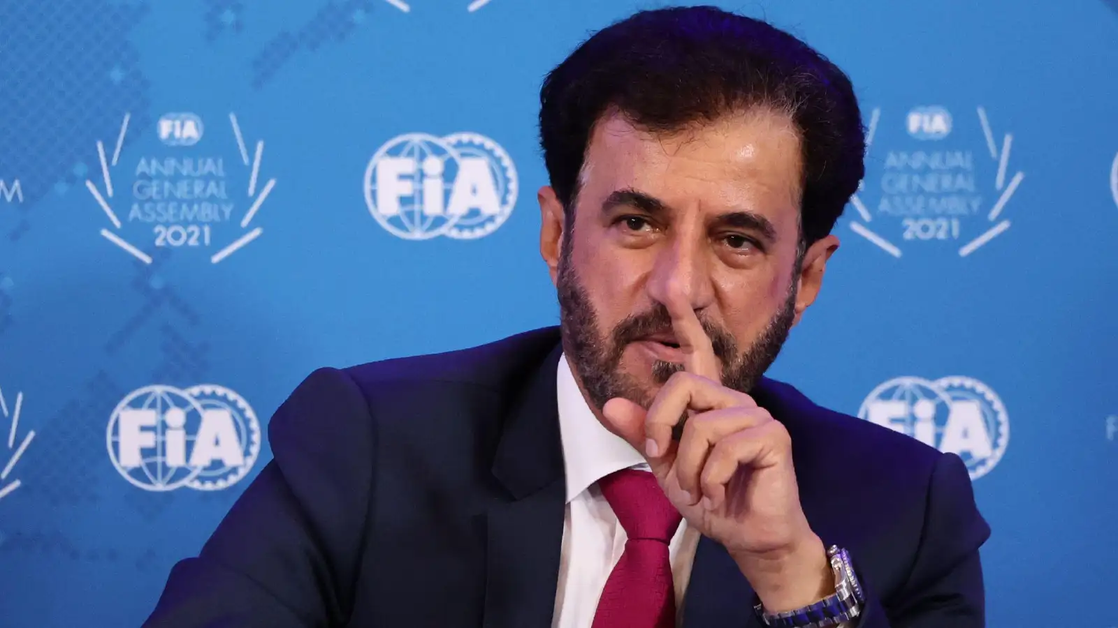 FIA President Mohammed Ben Sulayem.