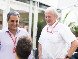 Juan Pablo Montoya on working with Helmut Marko: He is angry with me to this day