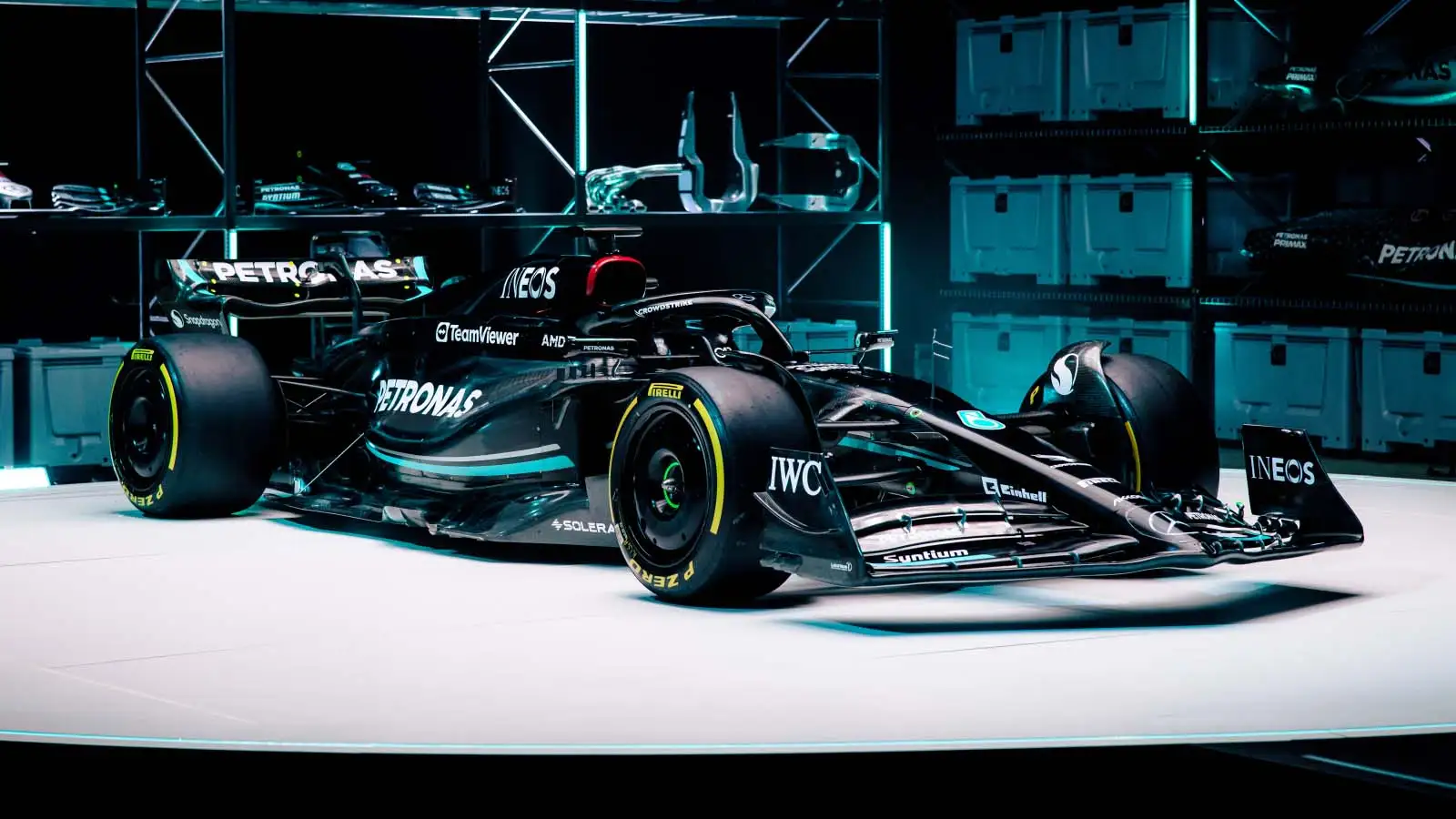 Mercedes unveils W14 Formula 1 car for 2023 season
