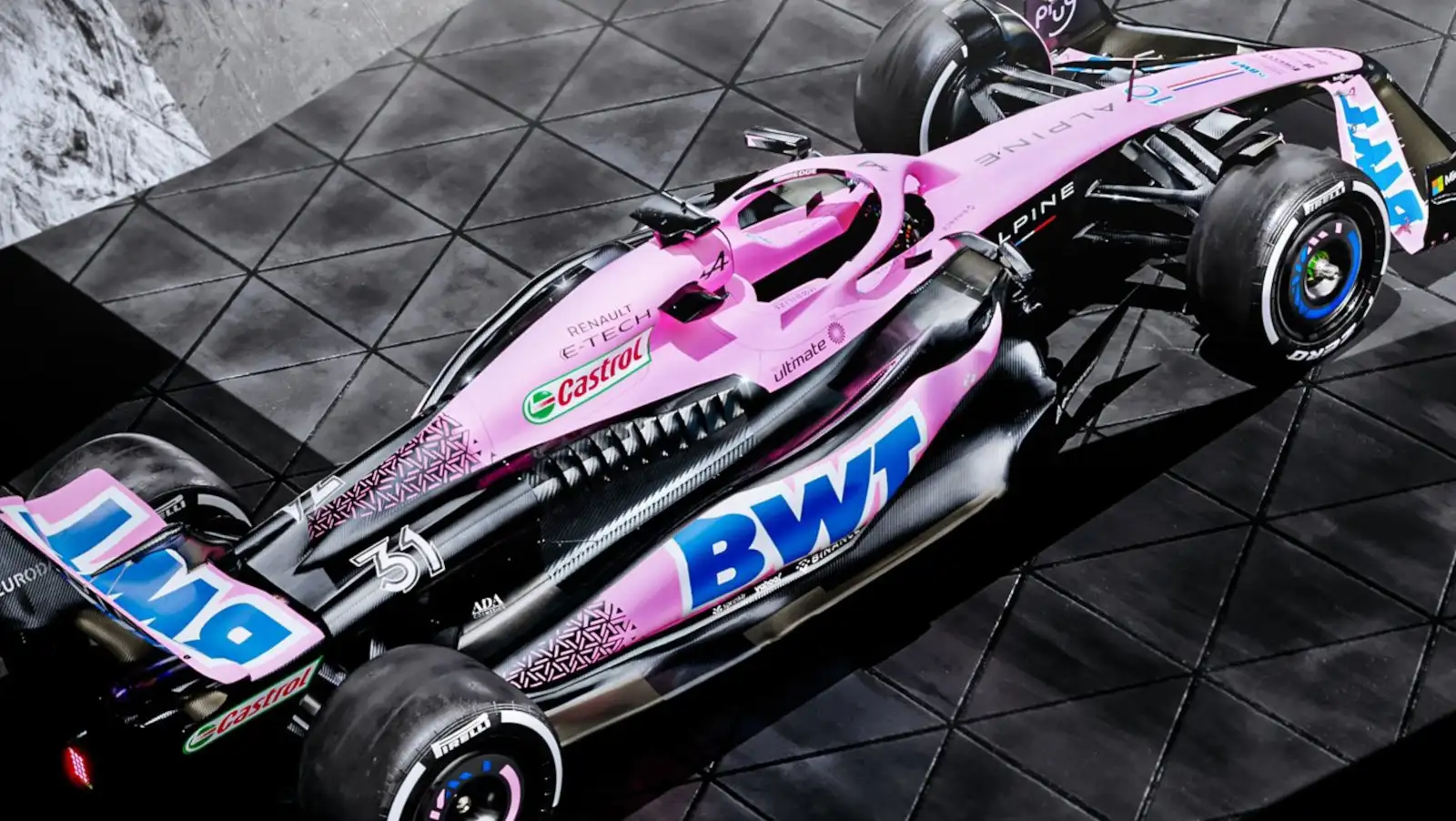 Alpine A523 2023 F1 car