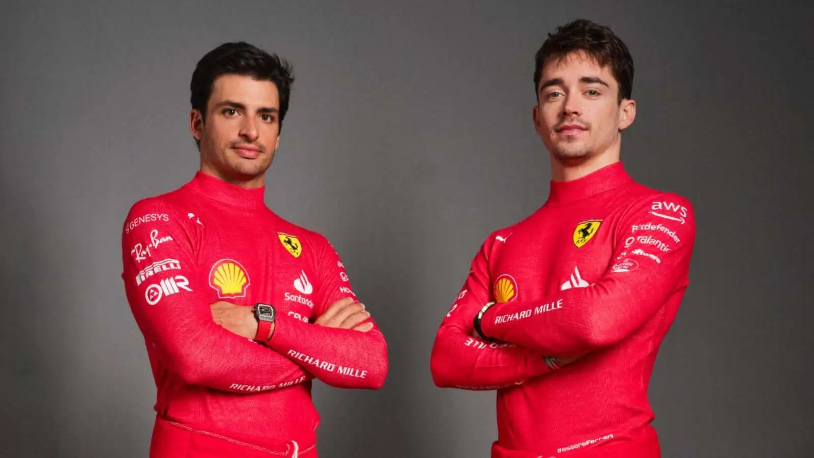 Charles Leclerc, Carlos Sainz, Ferrari 2023