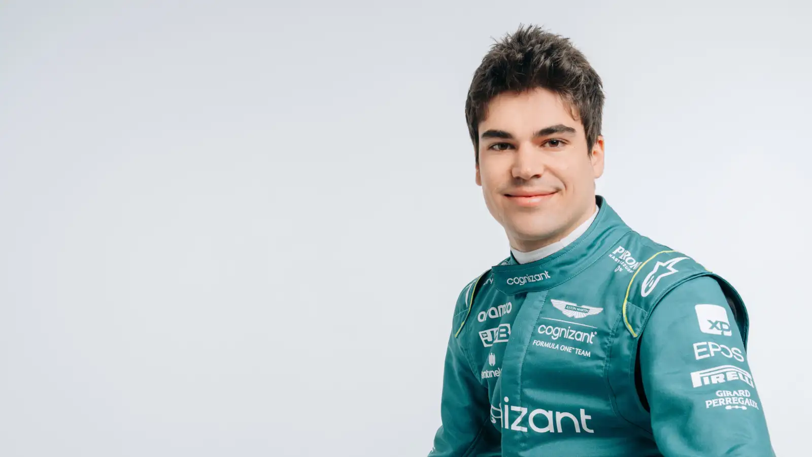 Lance Stroll 2023 portrait photograph. February 2023