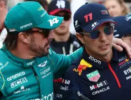 Sergio Perez joins in with Aston Martin banter: ‘Nice to see three Red Bulls on podium’