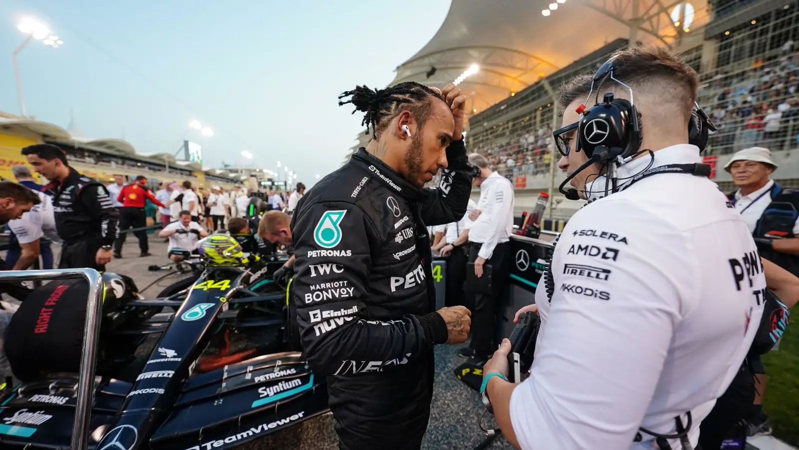 Lewis Hamilton refutes Toto Wolff: We're not throwing Mercedes W14 'in the  bin' : PlanetF1