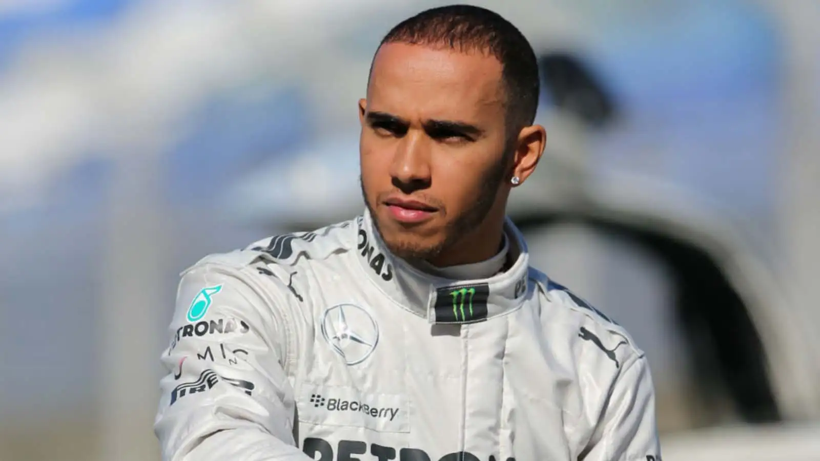 Lewis Hamilton at the Mercedes W04 launch. February 2013.