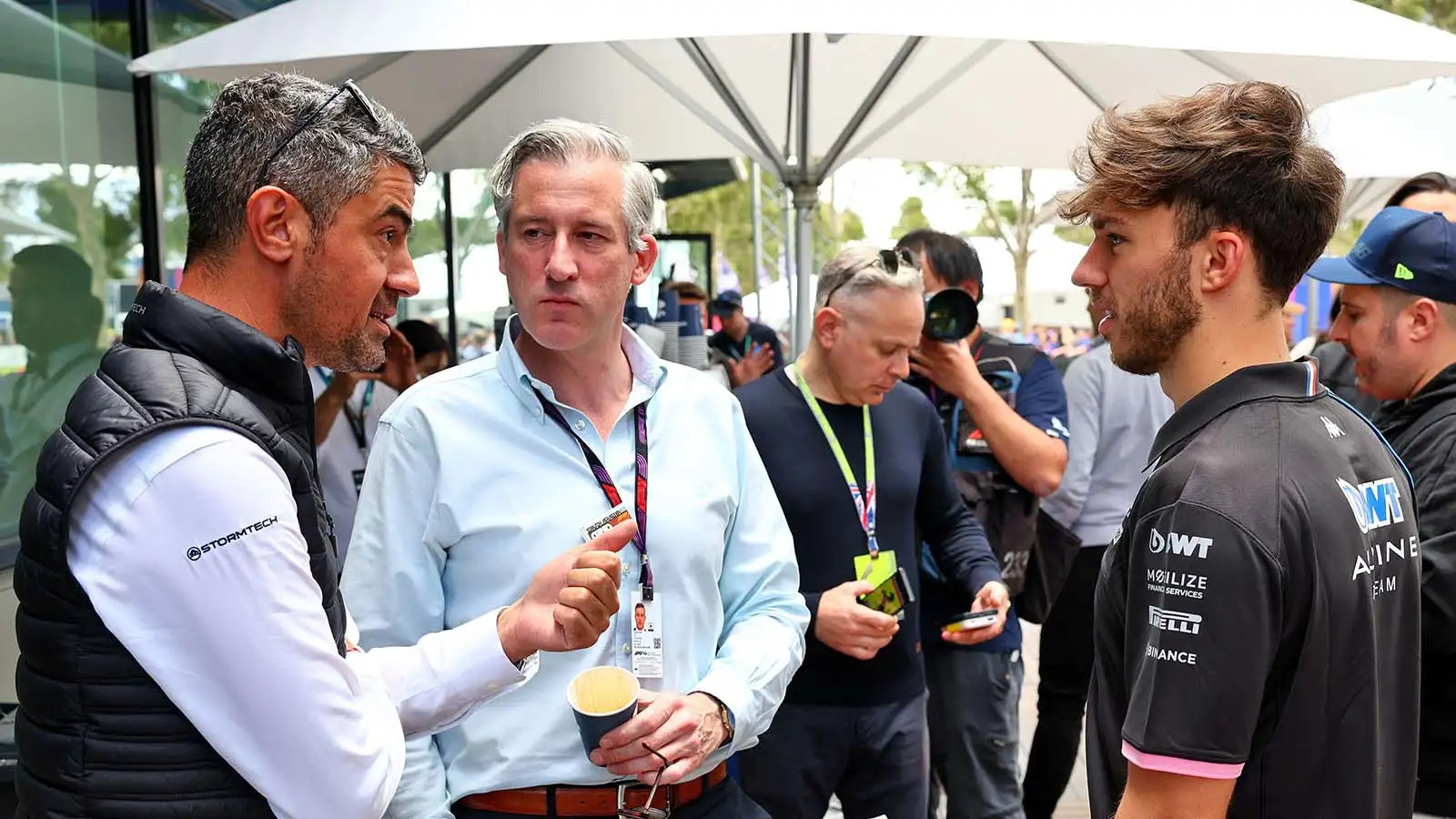 Michael Masi back in F1 paddock at Australian Grand Prix. Melbourne 2023