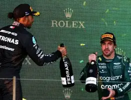 Fernando Alonso quips ‘no three Red Bulls on the podium’ as F1 pecking order assessed