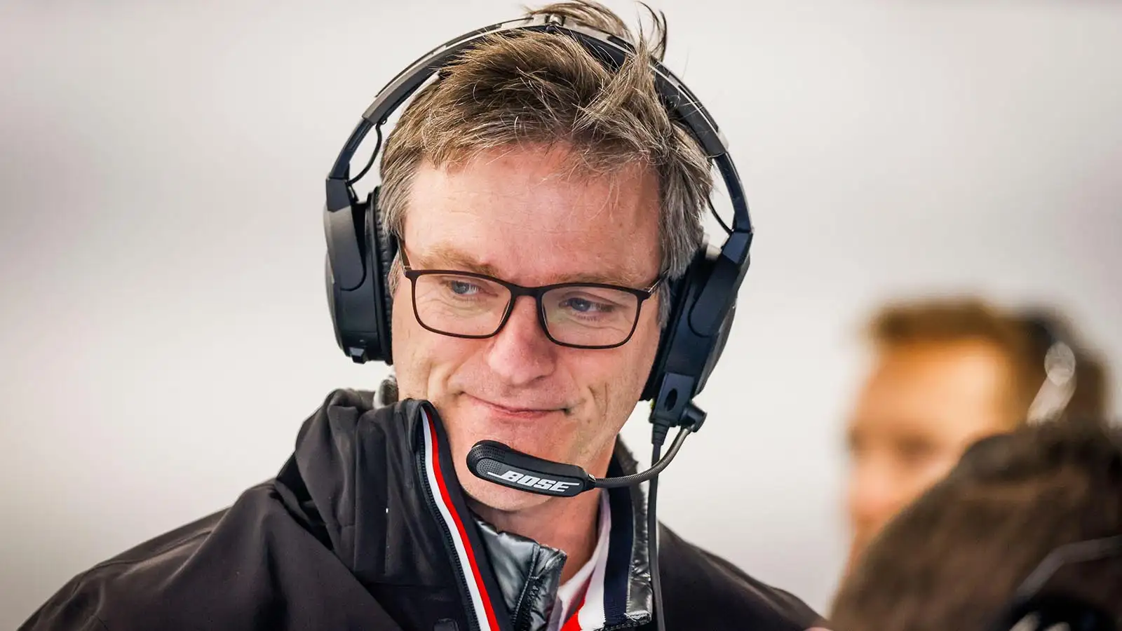 James Allison pictured in the Mercedes garage.