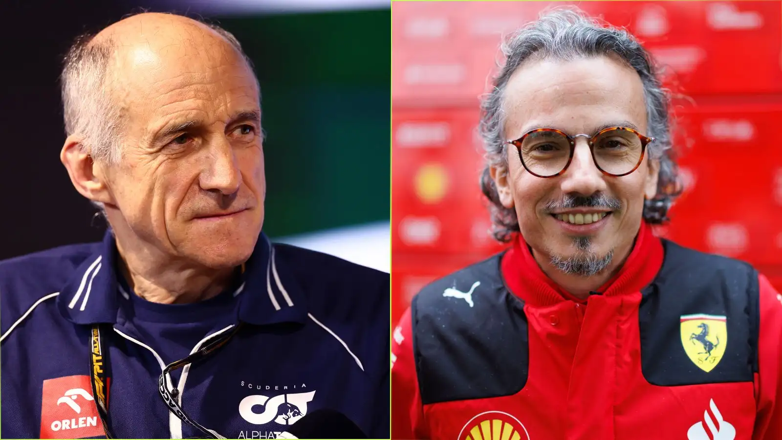 Franz Tost and Laurent Mekies.