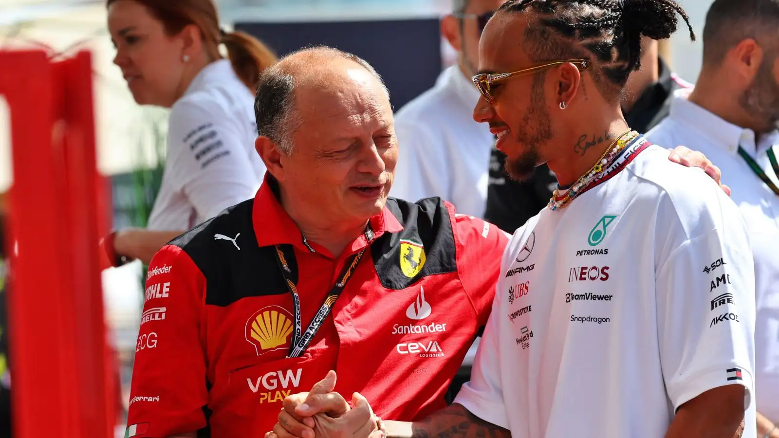 F1 News: Lewis Hamilton Hinted At Ferrari Move - Wondered What It Would Be  Like In Red - F1 Briefings: Formula 1 News, Rumors, Standings and More