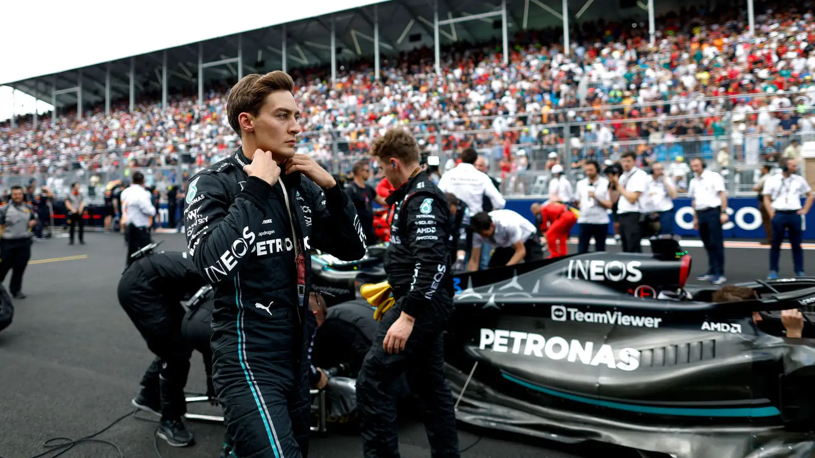 George Russell Racing Partner George Russell doubles down on Red Bull sandbagging claims: 'I always ...