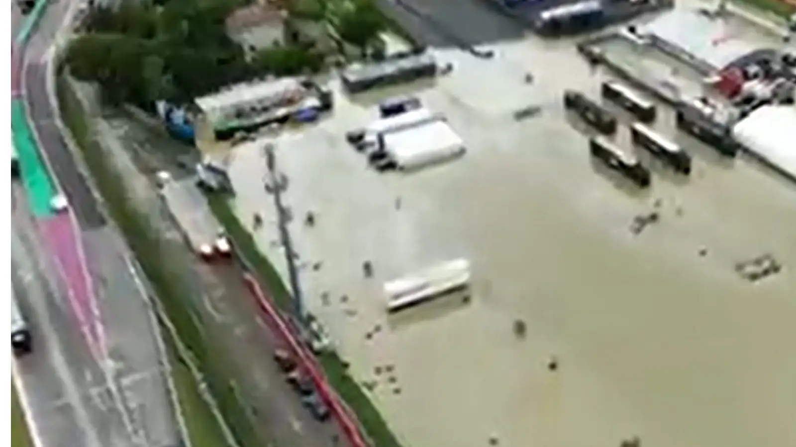 Social media footage of Imola floods. Italy, May 2023.