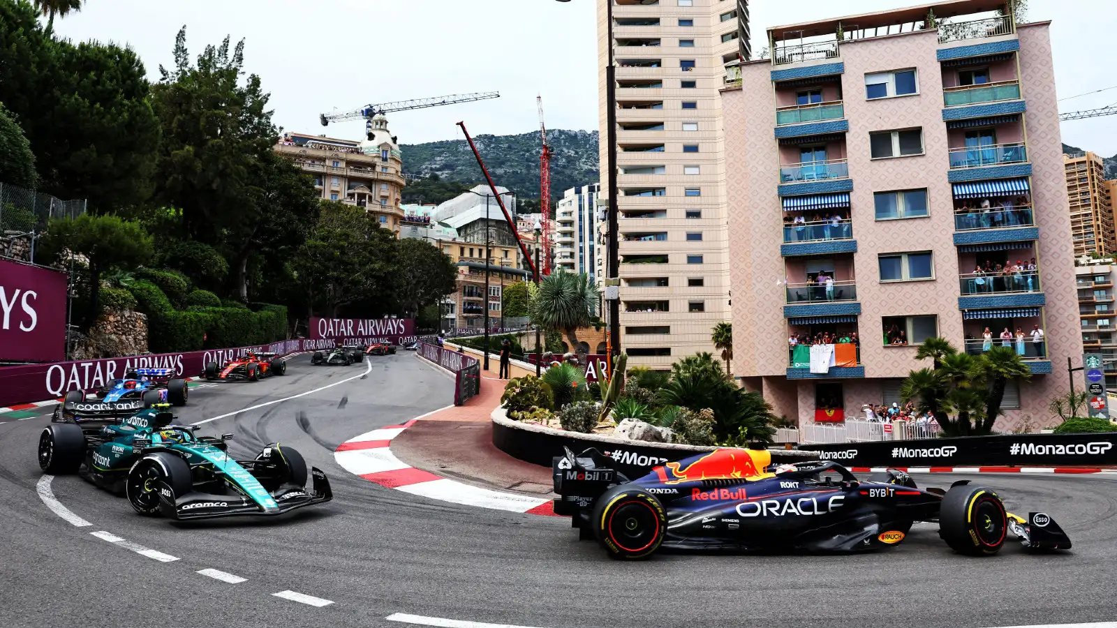 Red Bull's Max Verstappen at the Monaco Grand Prix. Monte Carlo, May 2023.