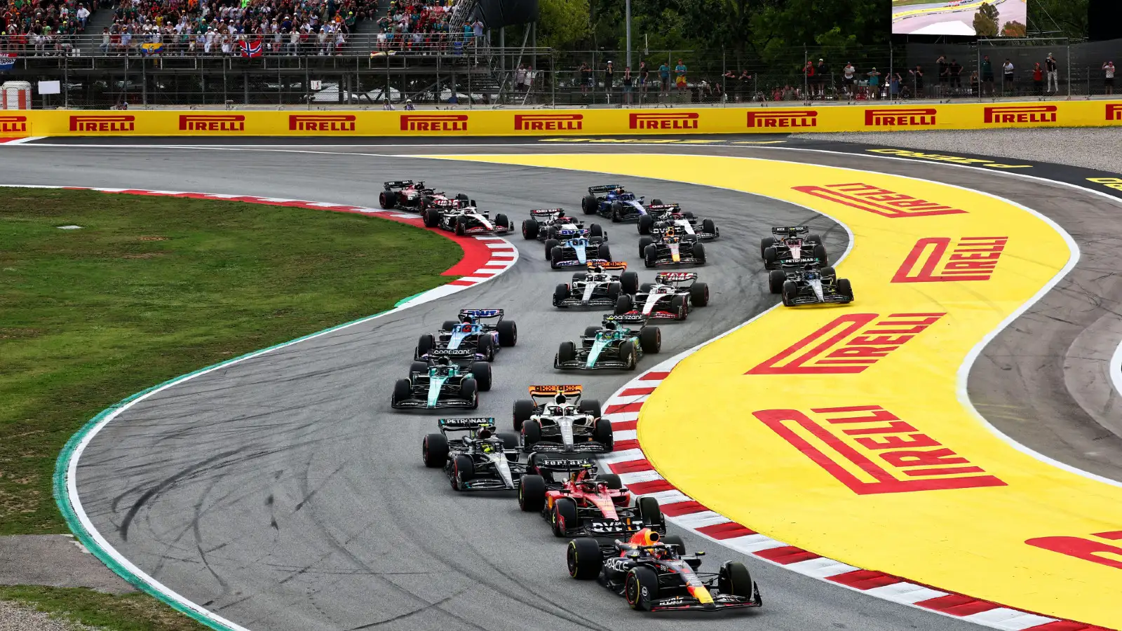 Start of the Spanish Grand Prix. Barcelona, June 2023. Results