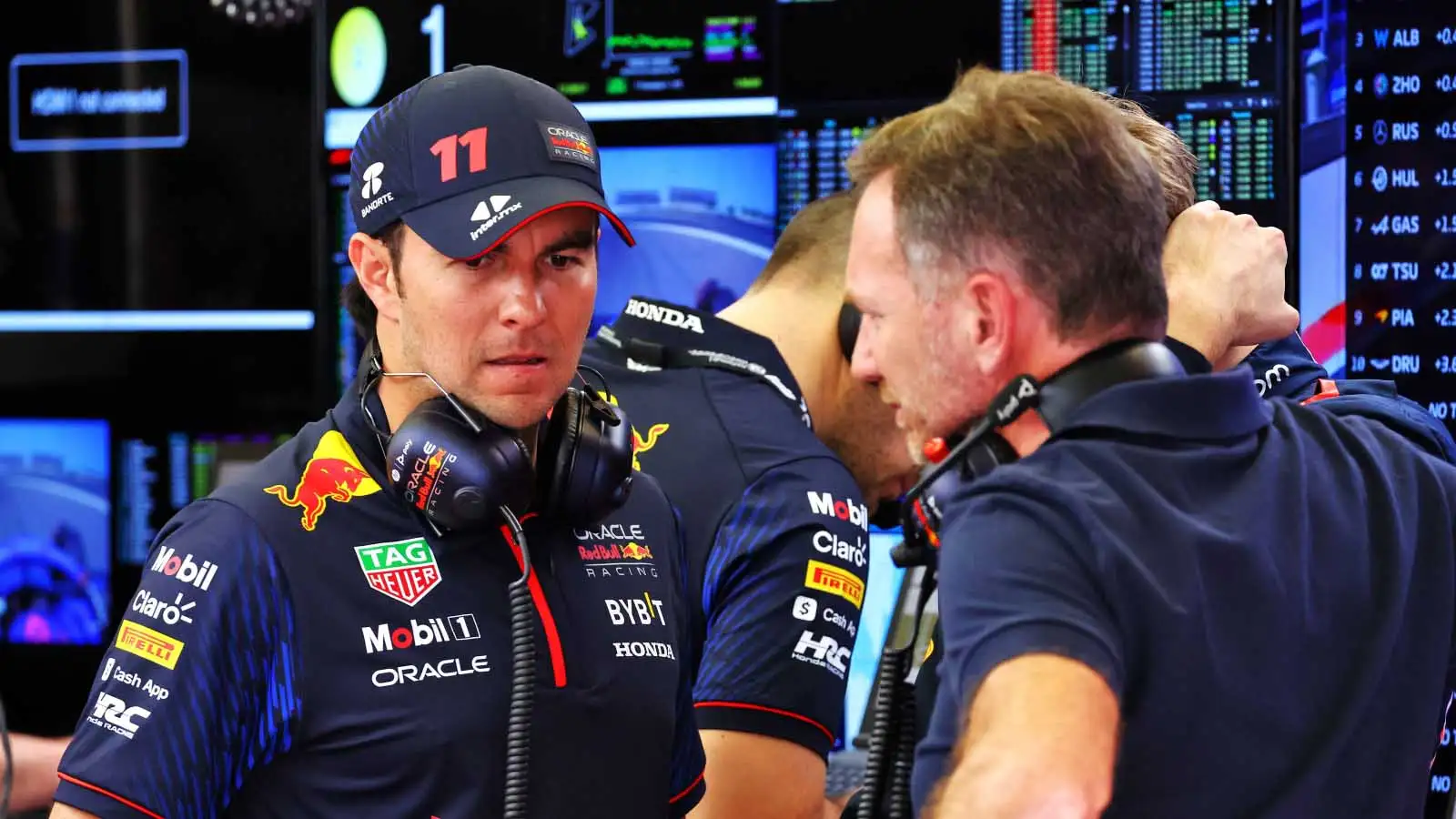 Christian Horner and Nico Rosberg clash over Sergio Perez’s performance