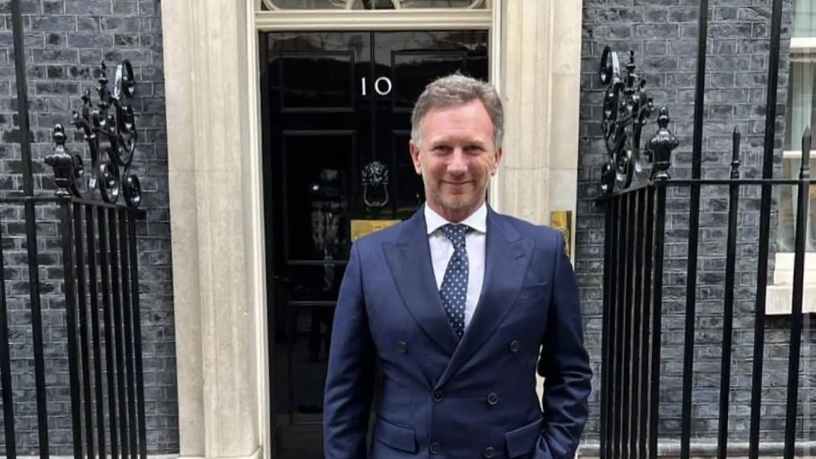 Christian Horner visits No.10 Downing Street. June 2023