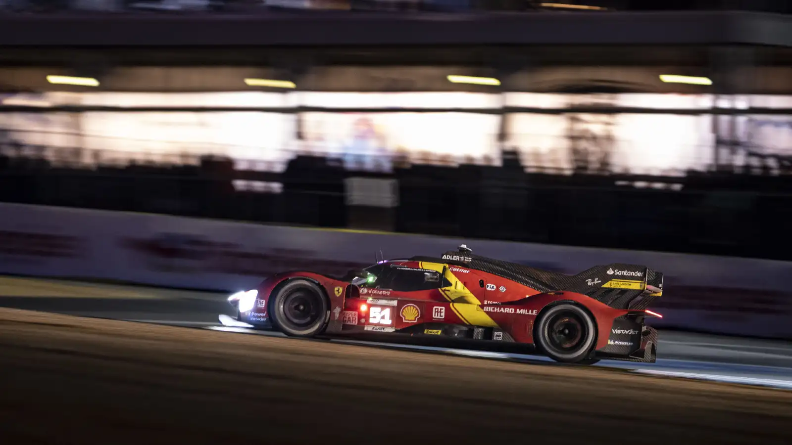 Ferrari's No.51 Hypercar entry at the Le Mans 24 Hours.
