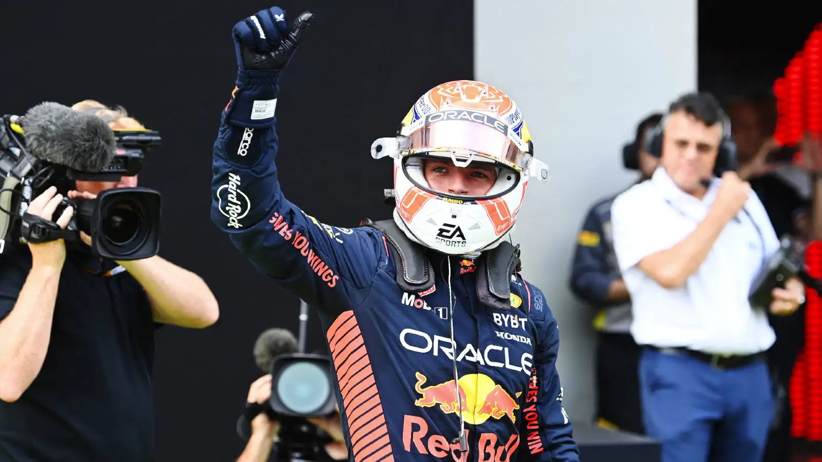 Red Bull's Max Verstappen at the Austrian Grand Prix. Spielberg, June 2023.