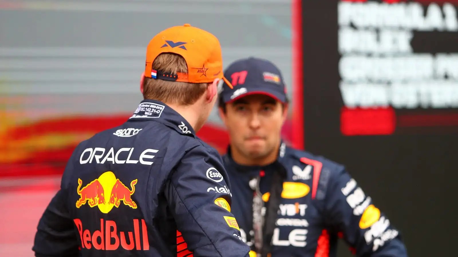 Sergio Perez claims both he and Max Verstappen ‘over the limit’ in ...