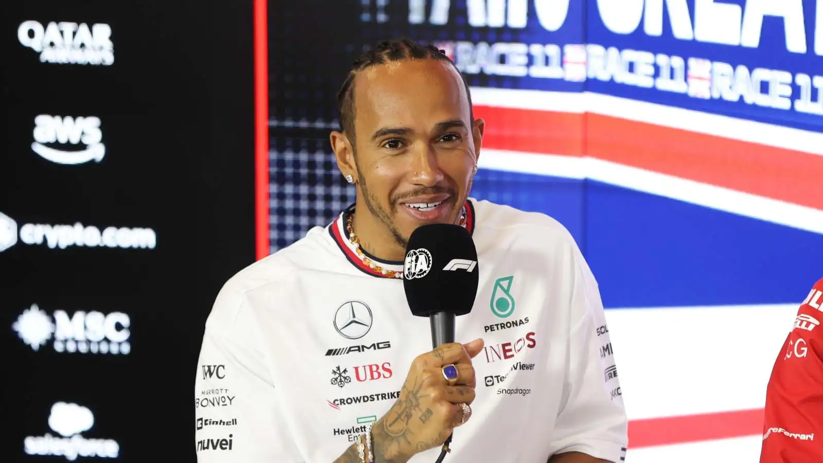 Lewis Hamilton triggers Mercedes reprimand before home race weekend begins : PlanetF1
