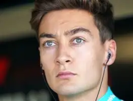 George Russell reveals only reason he’s still smiling with Mercedes ‘nowhere’ at Silverstone