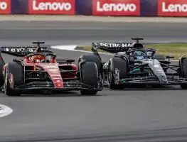 George Russell calls out Charles Leclerc over ‘questionable’ Silverstone defending