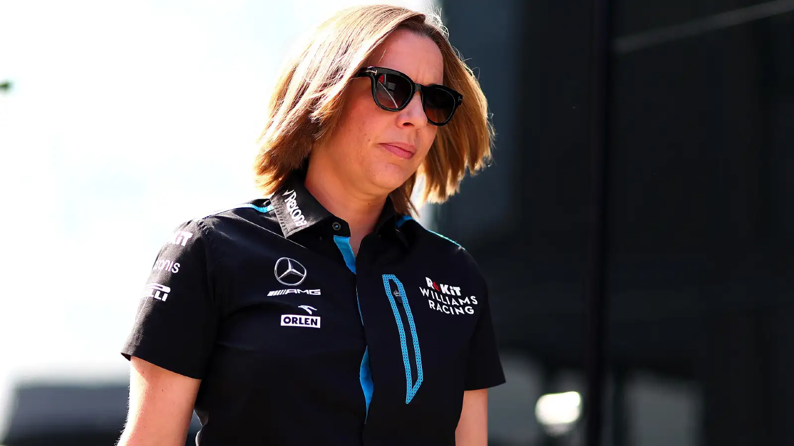 Williams' Claire Williams at the 2019 Hungarian Grand Prix. Budapest, July 2019.