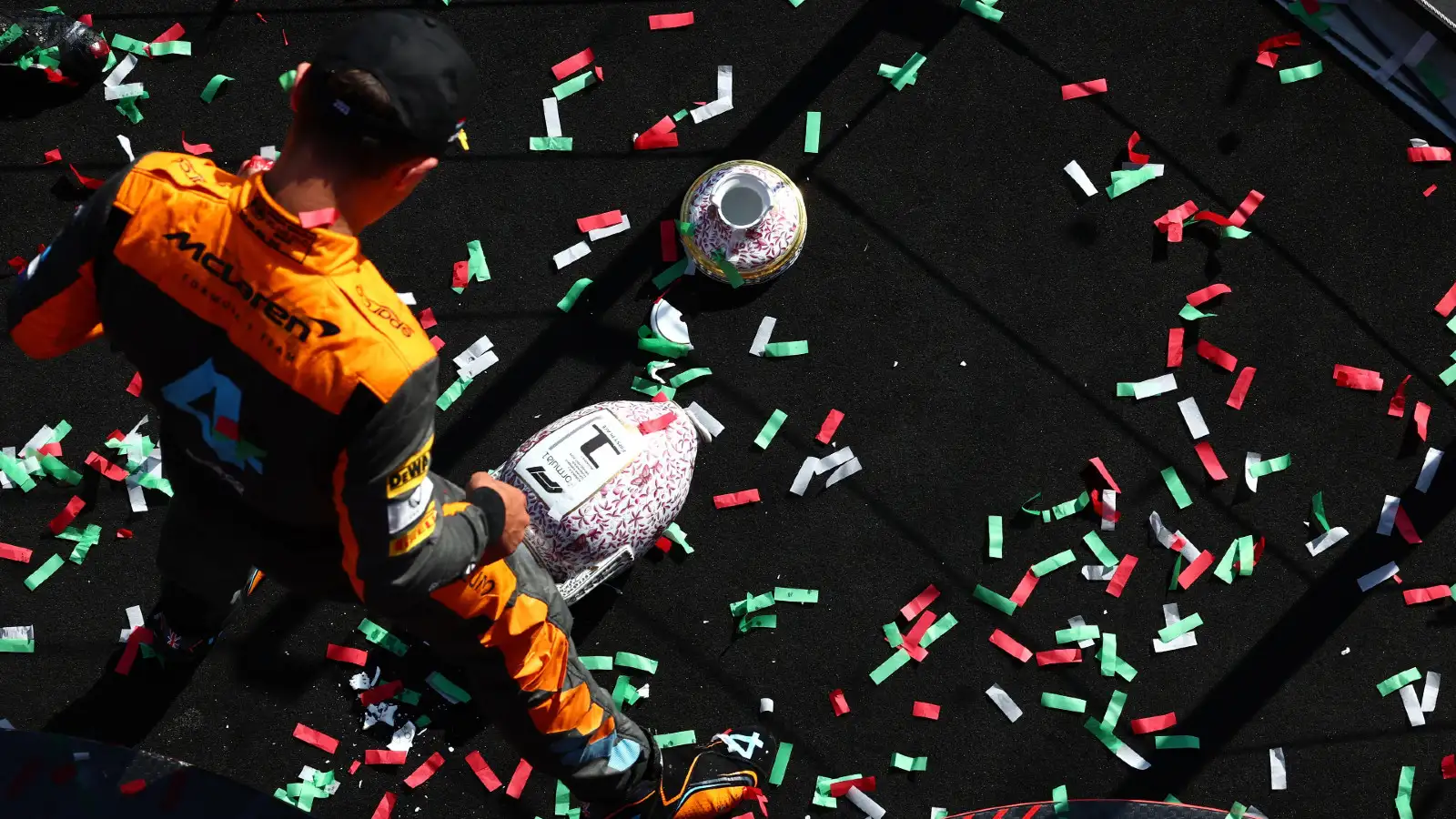 Update issued on the fate of Max Verstappen's smashed Hungarian GP trophy