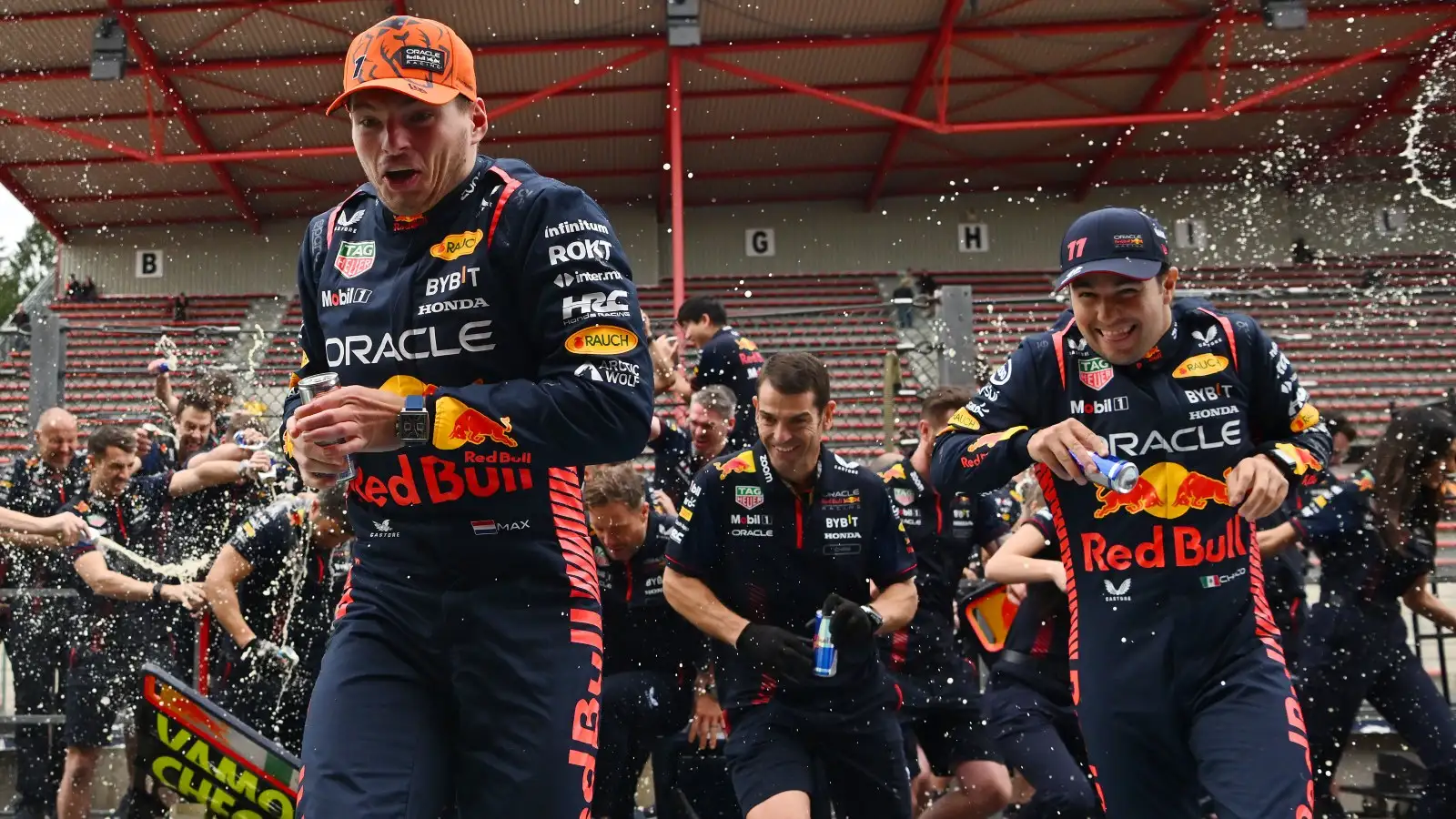 Red Bull release statement after Verstappen-Perez team order row : PlanetF1