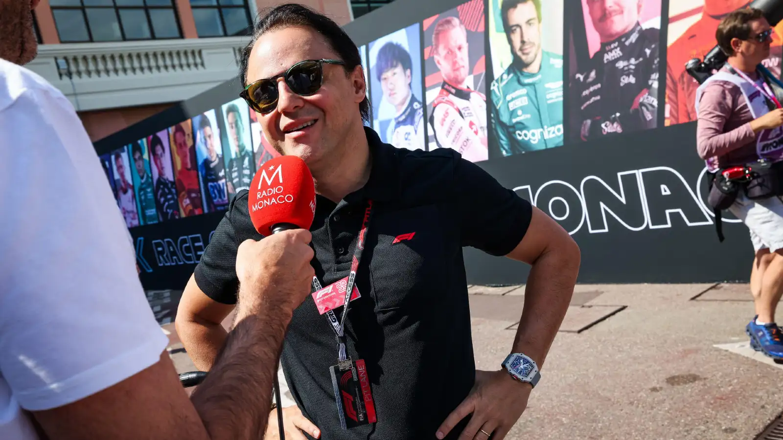 Former F1 driver Felipe Massa in attendance at the Monaco Grand Prix. F1 news