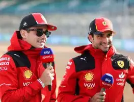Charles Leclerc addresses rumours of Ferrari feud with Carlos Sainz