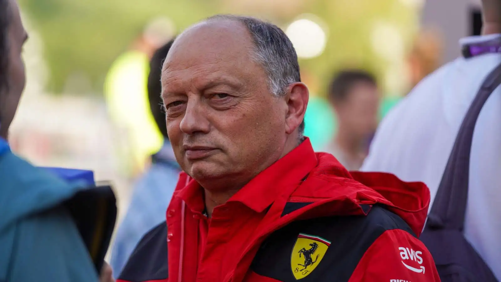 Ferrari team boss Fred Vasseur.