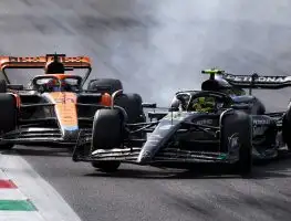 Lewis Hamilton takes immediate action after Oscar Piastri collison at Monza