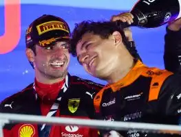 Zak Brown admits ‘little bit of teamwork’ between McLaren and Ferrari in Singapore