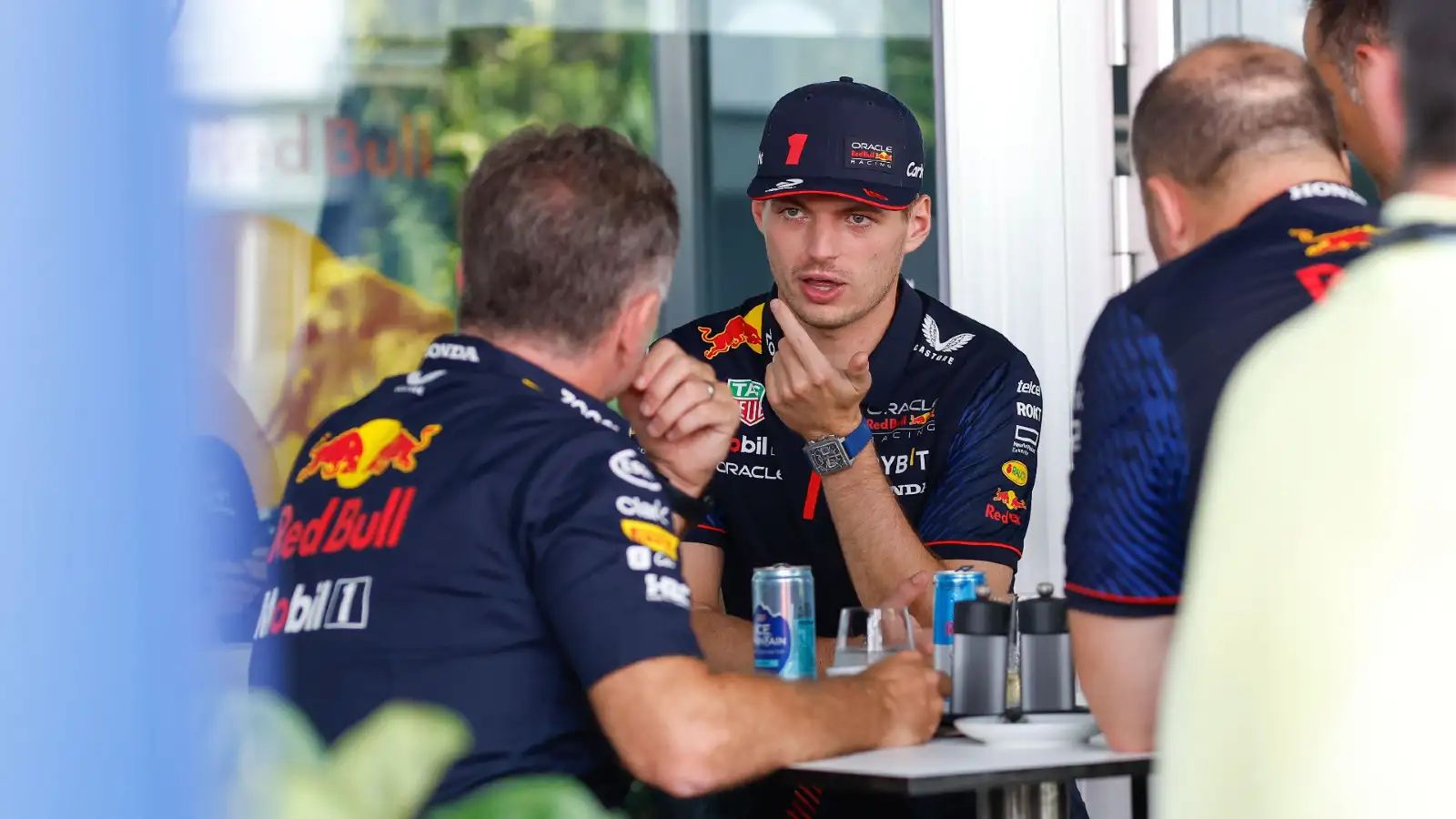 Red Bull's Max Verstappen during the Singapore Grand Prix weekend.