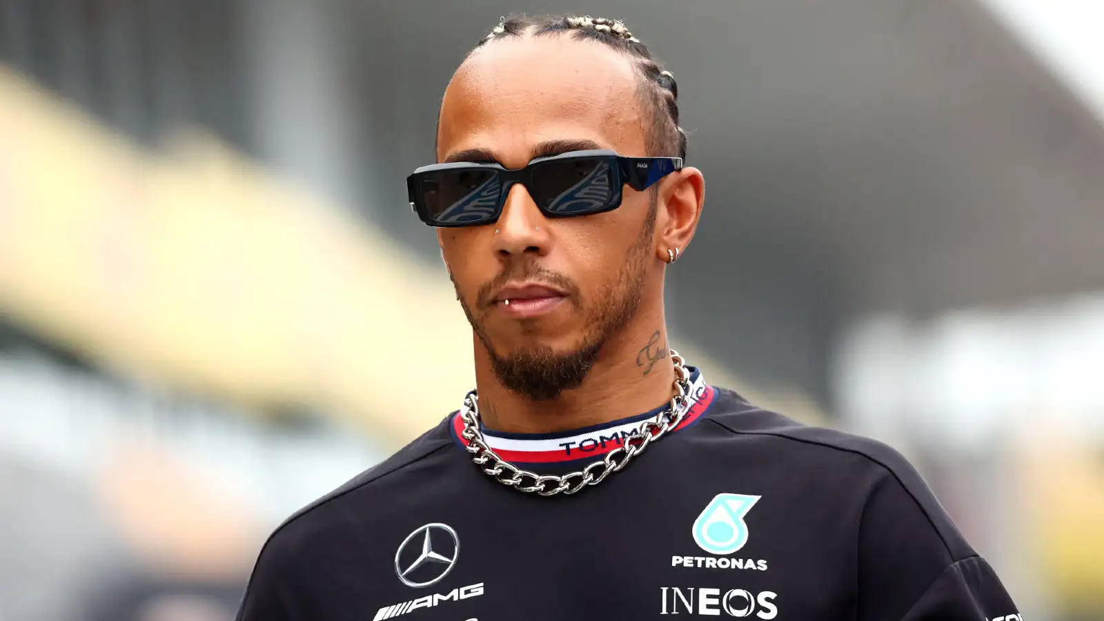 Mercedes' Lewis Hamilton at the Japanese Grand Prix.