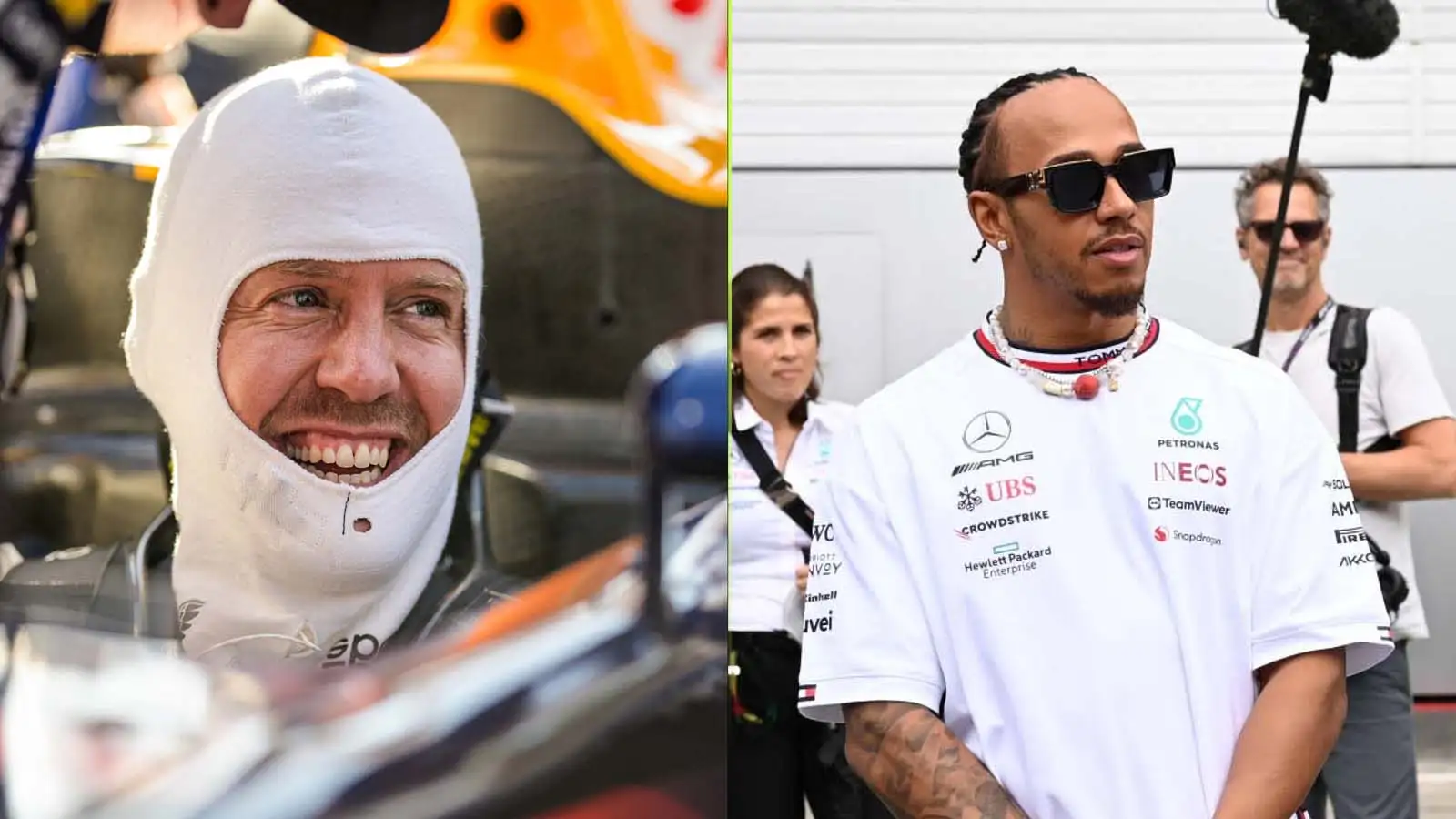 Sebastian Vettel and Lewis Hamilton. F1 news.