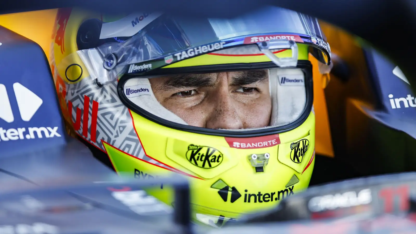 Red Bull's Sergio Perez at the Japanese Grand Prix.