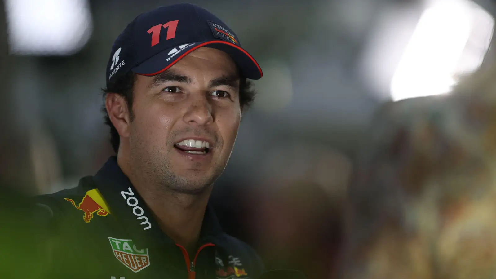Red Bull's Sergio Perez pictured during the Singapore Grand Prix weekend.