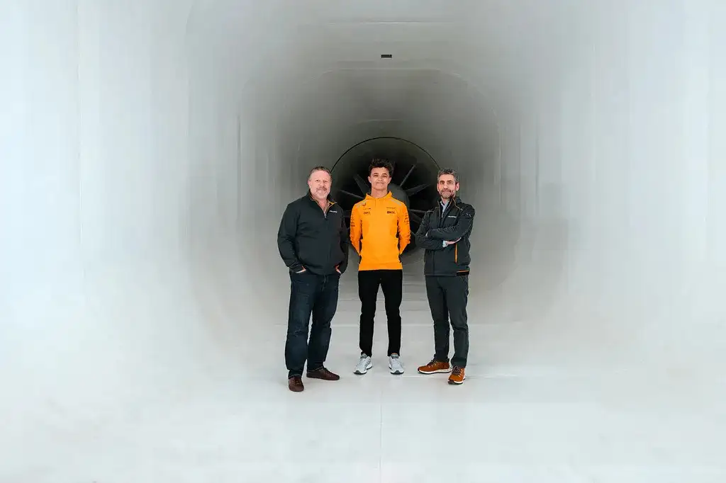 McLaren's new wind tunnel
