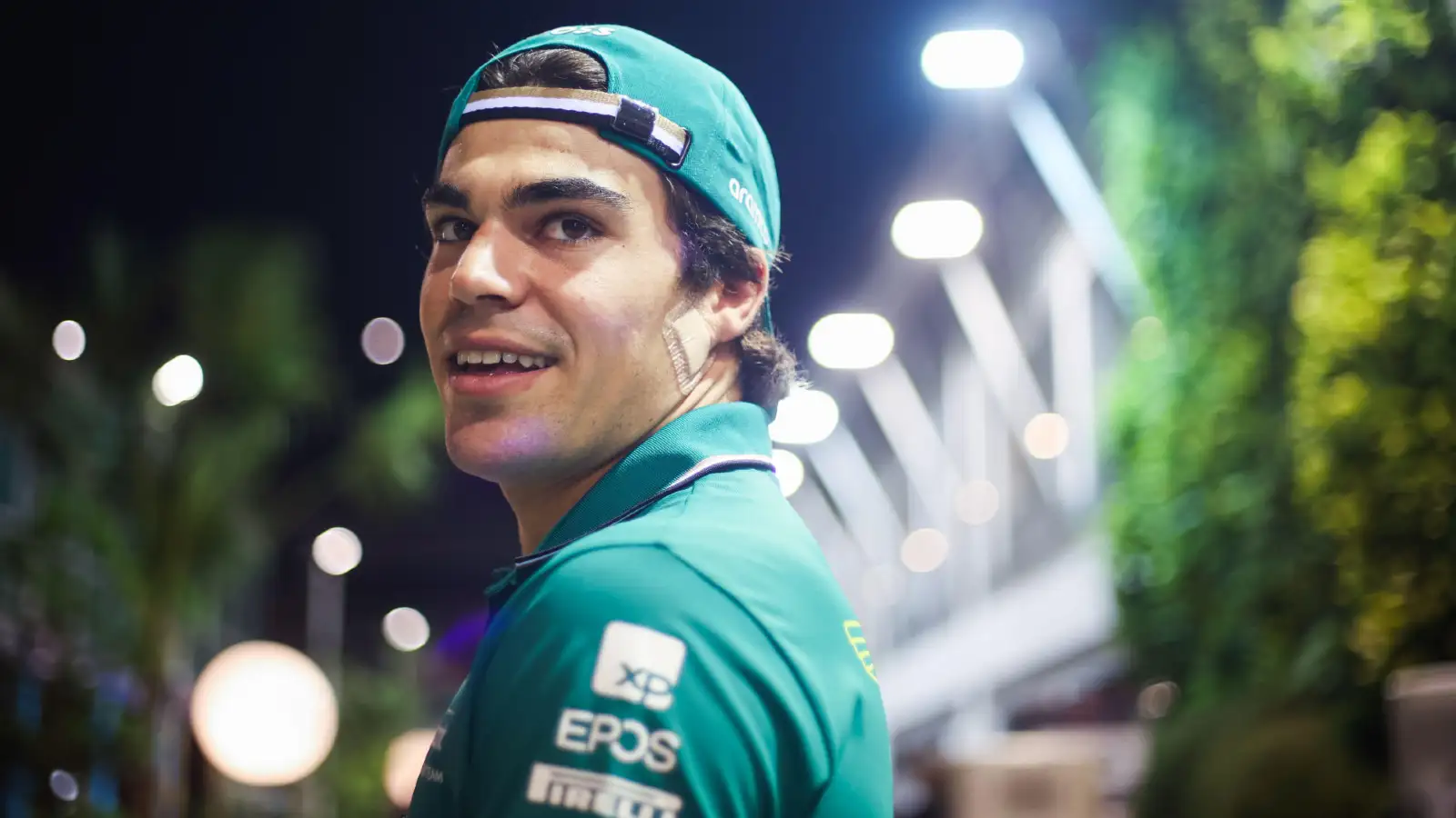 Aston Martin driver Lance Stroll, pictured during the Singapore Grand Prix weekend.