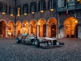 Iconic Lewis Hamilton Mercedes F1 car set to attract huge figures in Las Vegas