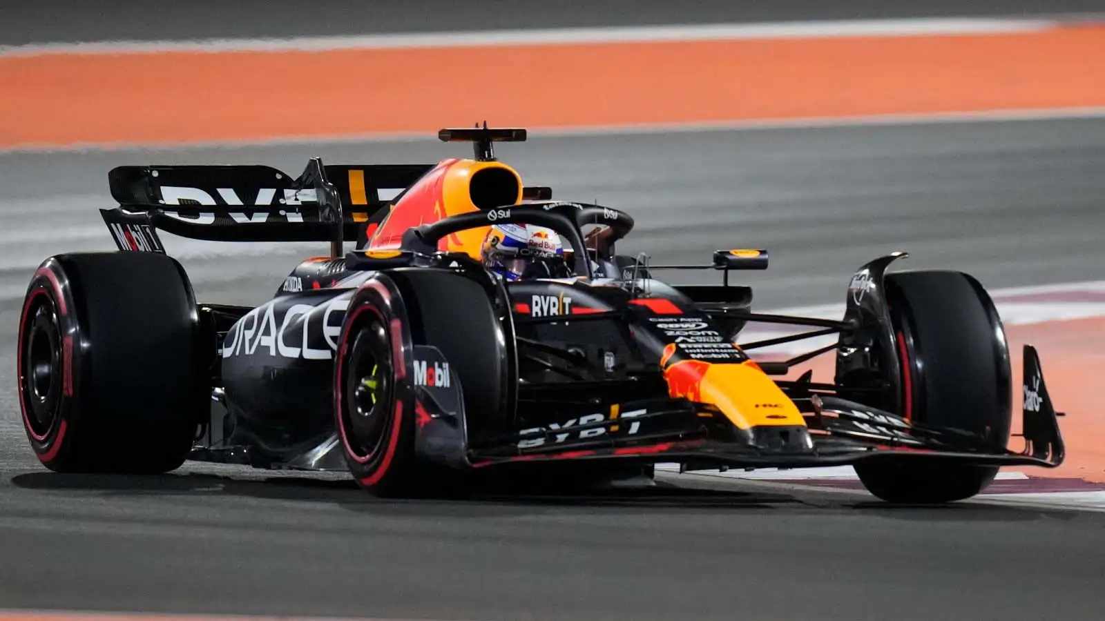 Max Verstappen in Qatar Grand Prix qualifying.